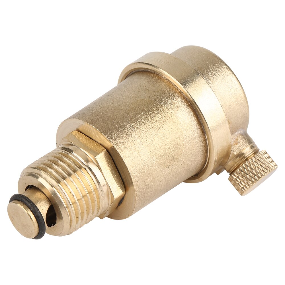 Nosii DN15 G1/2 Brass Automatic Air Vent Valve For Solar Water Heater Pressure Relief Brass Exhaust Valve