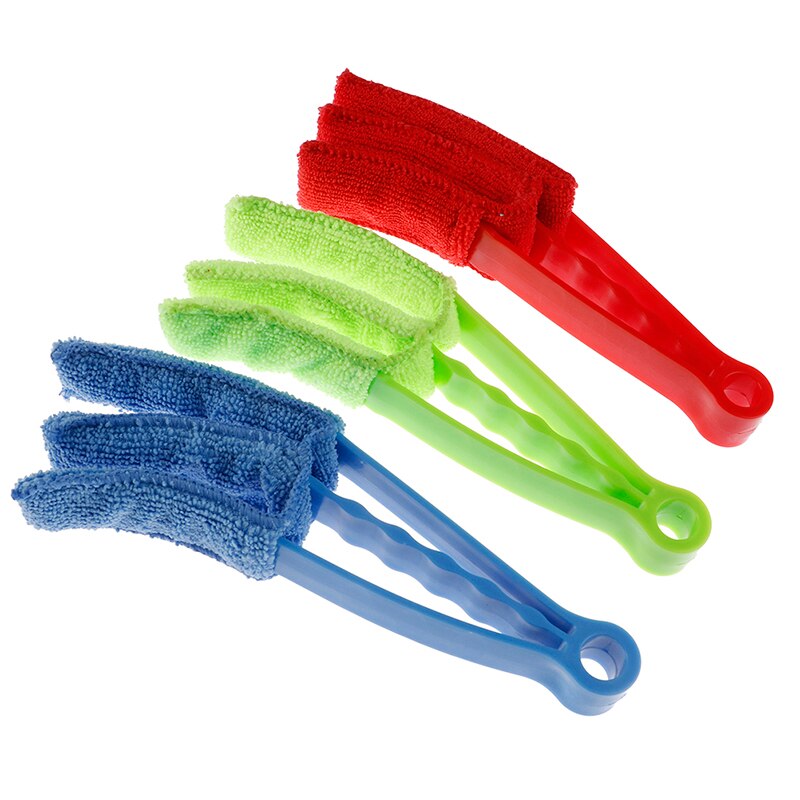 Plumero con cepillos venecianos, limpiador de microfibra, cortinas, pinzas para el hogar, herramienta de limpieza para teclado de ordenador, 1 Uds.