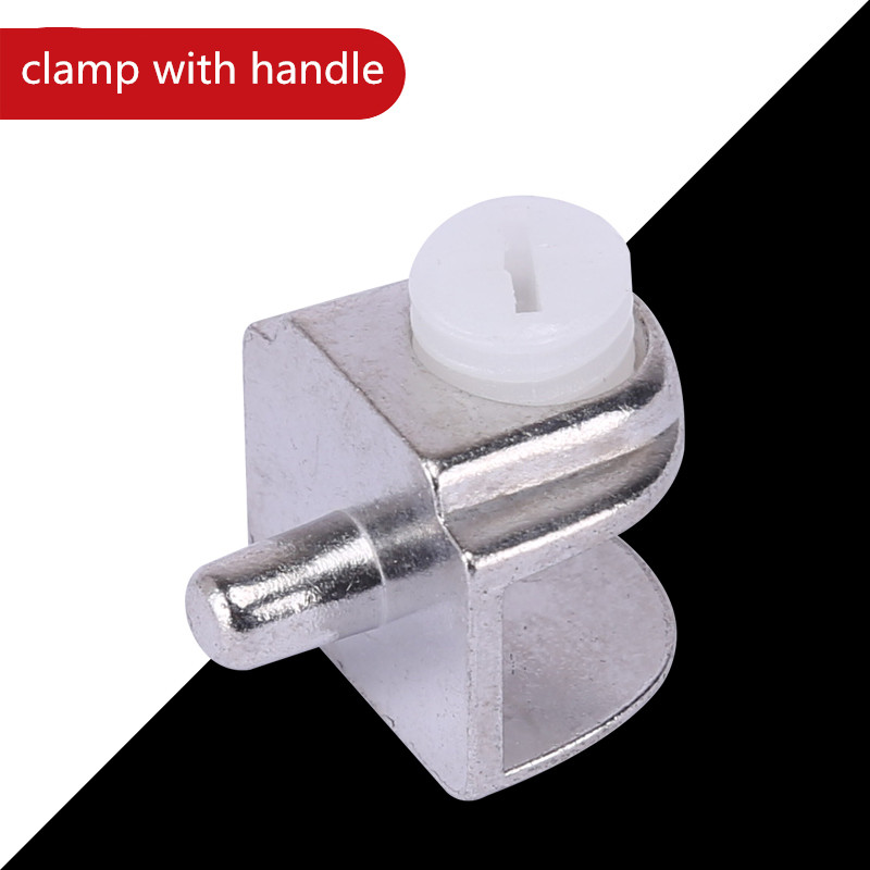 20 Stück halbrunde Halbkreis 3-9mm dicke Glas klemmen Glas regal halterung Klemm halterung Halterung Halterung Eck halterung Clips