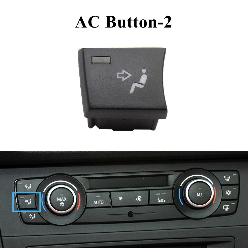 Auto Heater Climate Control Fan Volume Airconditioning Knop Luchtcirculatie Knop Voor Bmw 1 3 X1 X3 E81 E90 e91 E92 E84 F25: Button-2