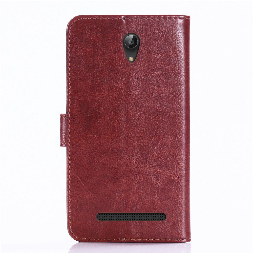 GUCOON Vintage Wallet Case for TP-Link Neffos Y5s 5.0inch PU Leather Classic Book Flip Cover for Neffos Y5S Case Holder Cover