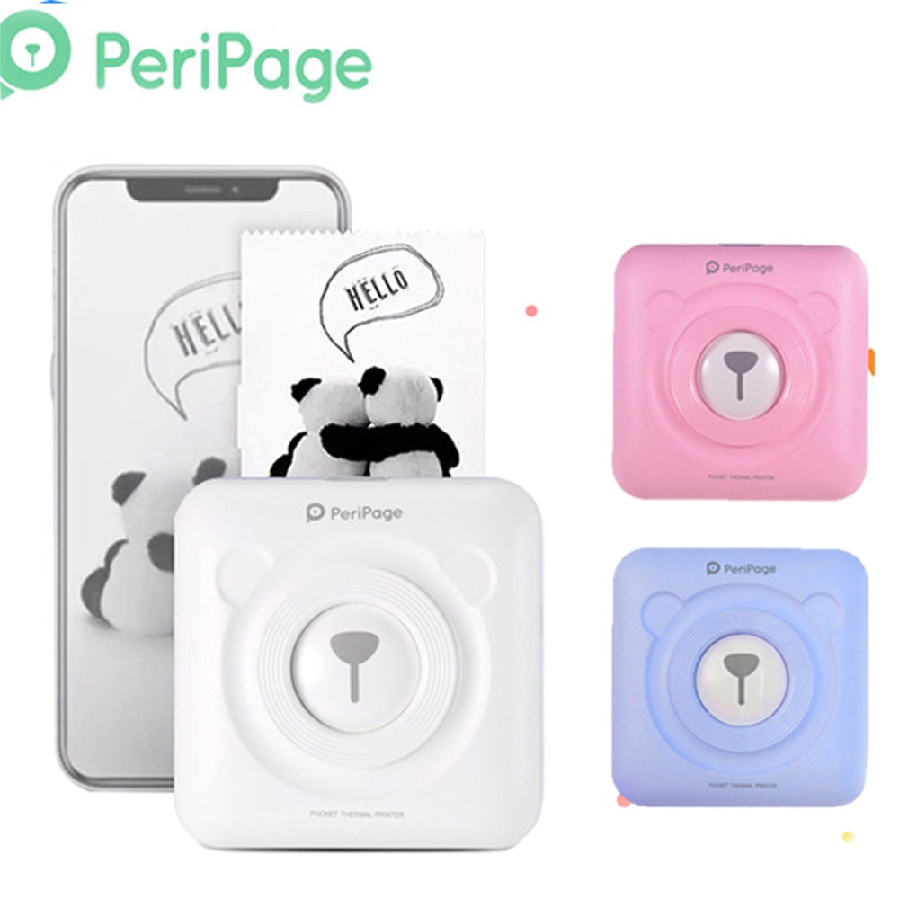 Mini POS Portable Printer Pocket Mobile Thermal Bluetooth 58mm Mini Wireless POS Thermal Photo Printer for Android iOS Phone