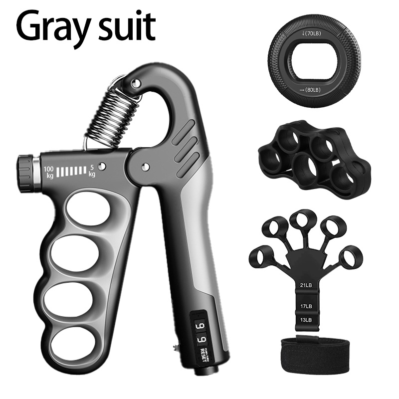5-100Kg Hand Grijper Gym Pols Expander Handversterker Verstelbare Rollenbank Handgreep Vinger Onderarm Trainer Spier Herstellen: Oranje