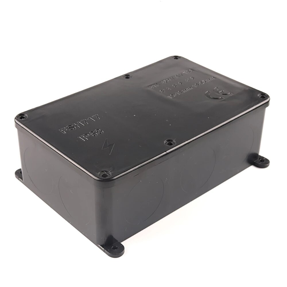 Outdoor Waterproof Electrical wiring Junction Box IP68 41A/450V With Terminal Can Cut Holes Connection Cable Wire Connector