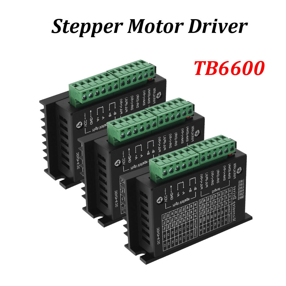 Controlador de motor Microstep TB6600 adecuado para motor paso a paso 42 57 Nema17 Nema23 voltaje de suministro 9-42V CC