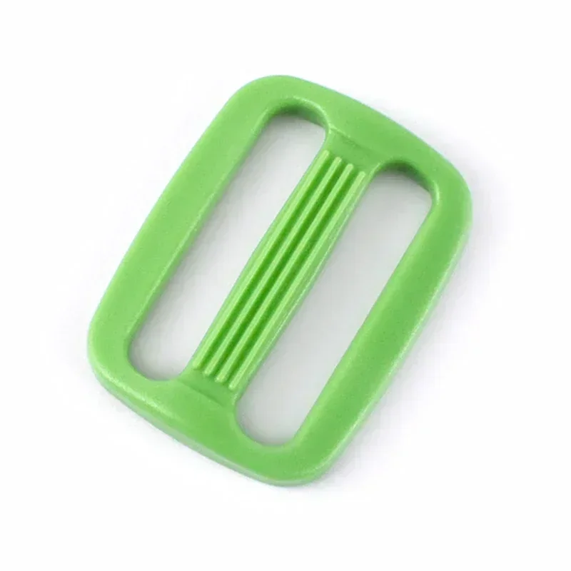 Boucles à anneau en plastique pour sac à dos, 20 pièces, 15/20/25mm, ceinture, fermoir coulissant Tri-Glide, sangle de sac, crochets de réglage, accessoire de couture: 8 # / WHITE