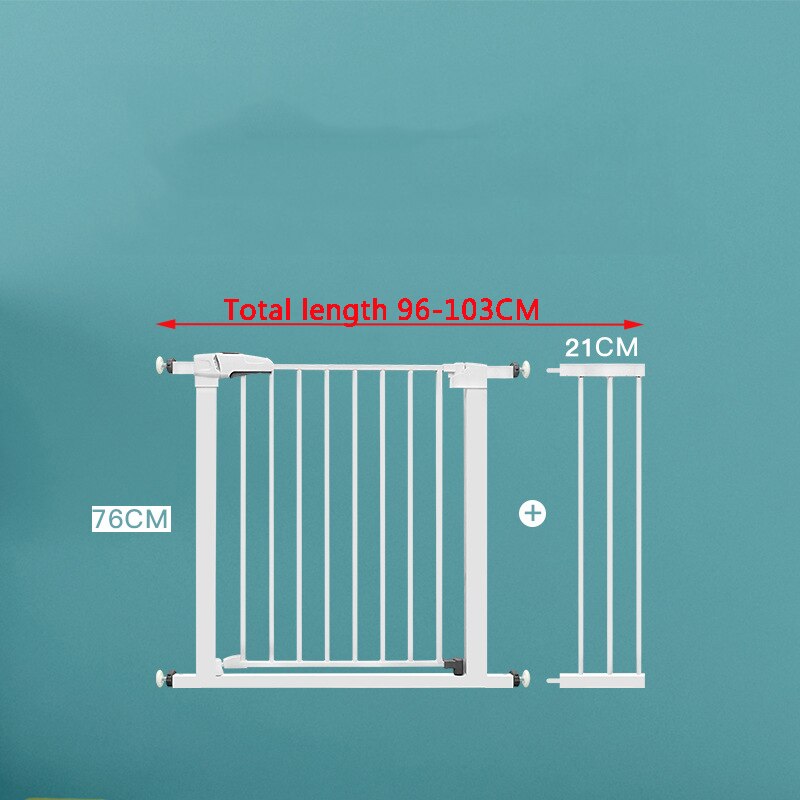 Barrera de seguridad para bebés, vallas portátiles y plegables, protección de separación transpirable, valla aislada para perros y bebés: 96 to 103cm