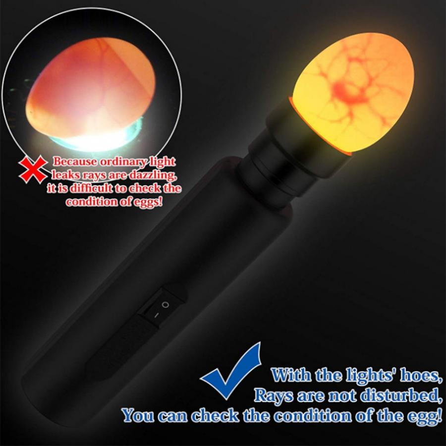 Ei Durchleuchten Lampe Huhn Ei Überwachung Tester LED Inkubator Licht Durchleuchten Lampe Inspektion UNS Stecker 100-240V Ei inkubator