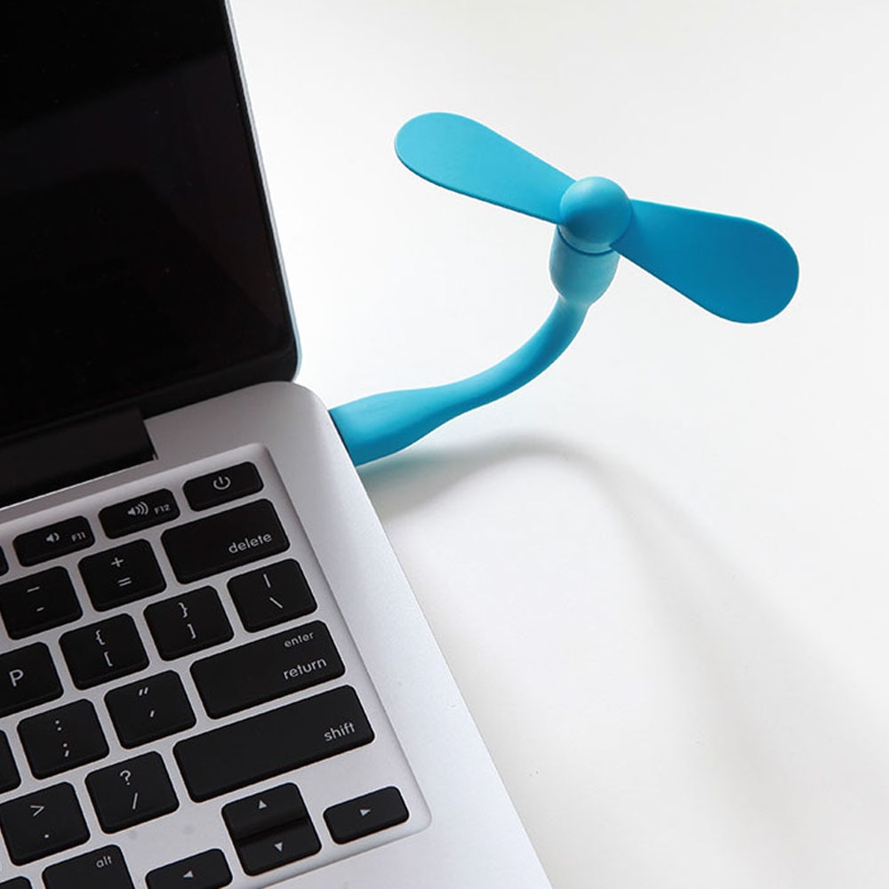 Original Xiaomi Mijia Portable USB Fan Flexible USB Fan Cooler for Power Bank Laptop Notebook Computer Flexible Fan