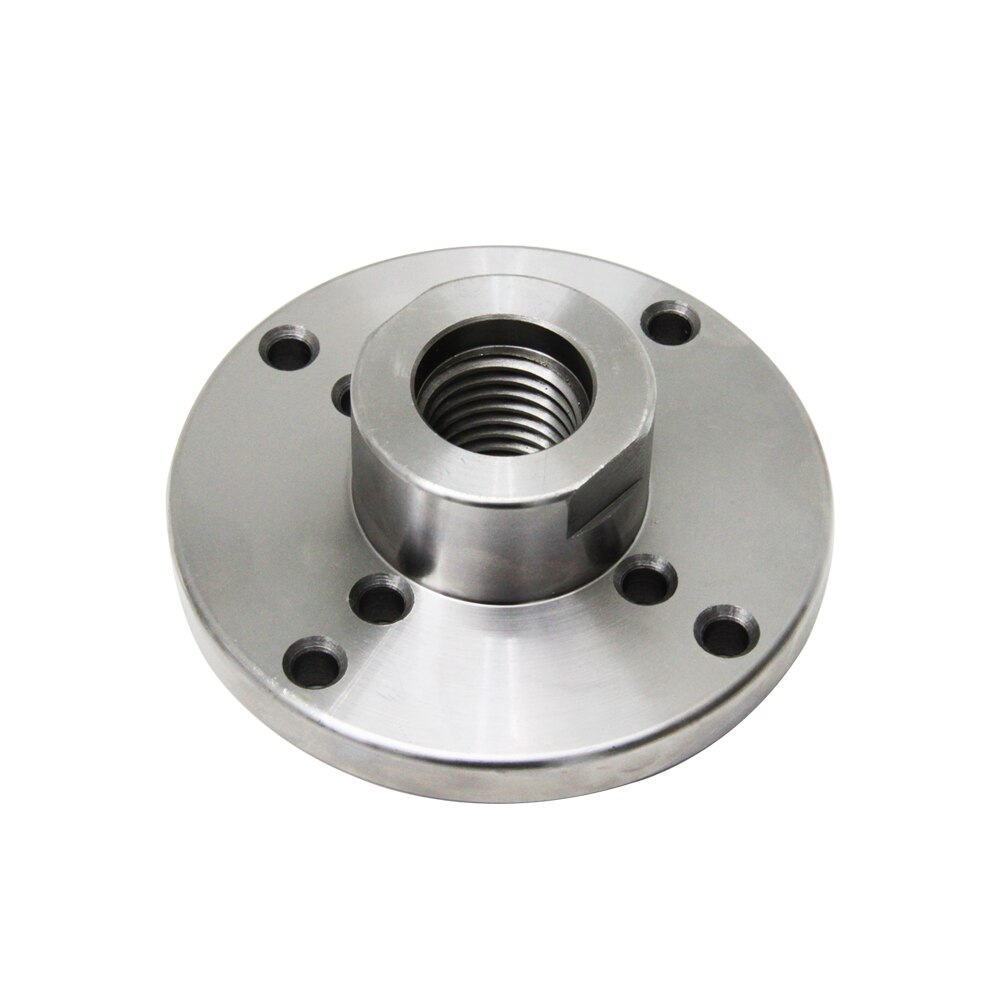 TASP-placa frontal de torno de madera, 4 ", 100mm para M33 M18, 1 pulgada, máquina de carpintería roscada, placa frontal de brida de mandril giratorio