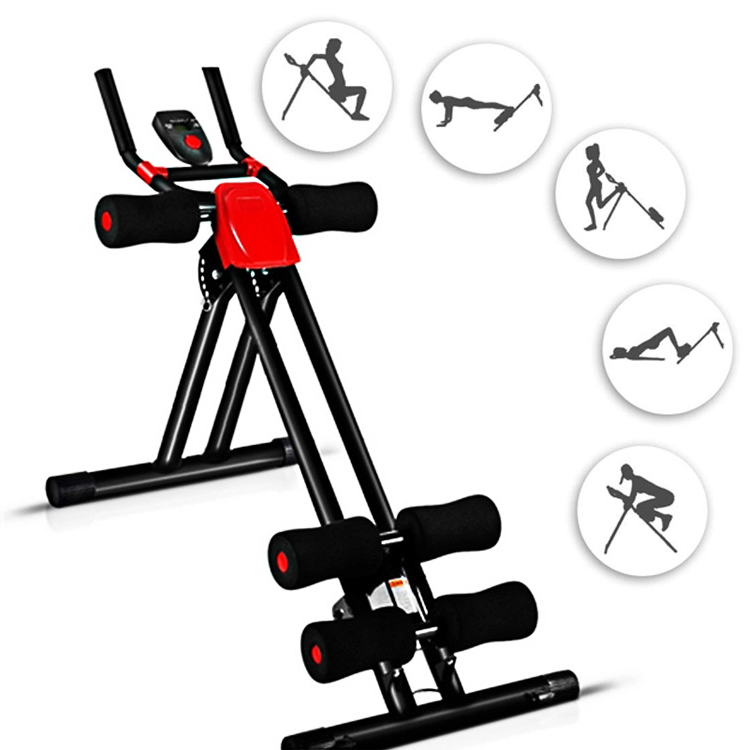 TC-SFJ Verticale Buik Machine Leuning Ab Roller Coaster Indoor Abdomenizer Machine Taille Buikspieroefening Lui Fitness