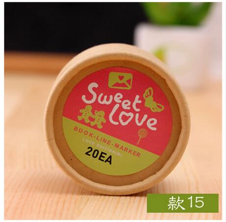 20pcs/lot Mini Metal Bookmark Clips Cute Cartoon Animal Plated Sliver Bookmarks Stationery book line marker Random Style: 15