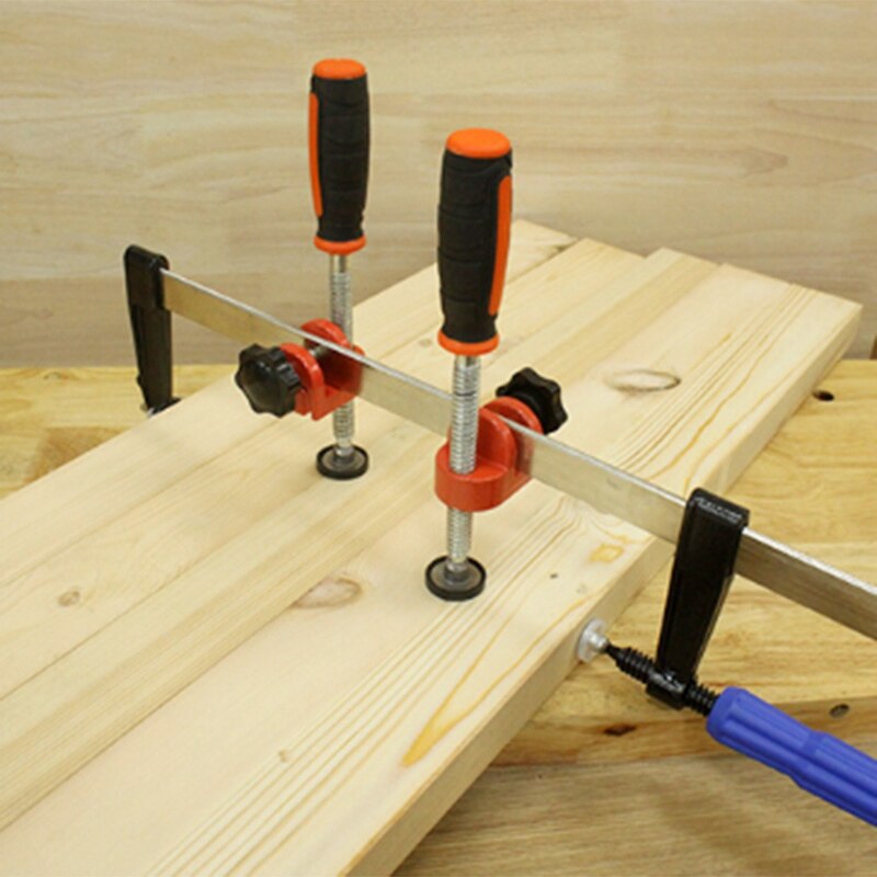 2Stck Holzbearbeitung Rand Klemmen F Klemme schnell Klemme Funktion Erweiterung Hilfs Werkzeug Befestigung Klemme