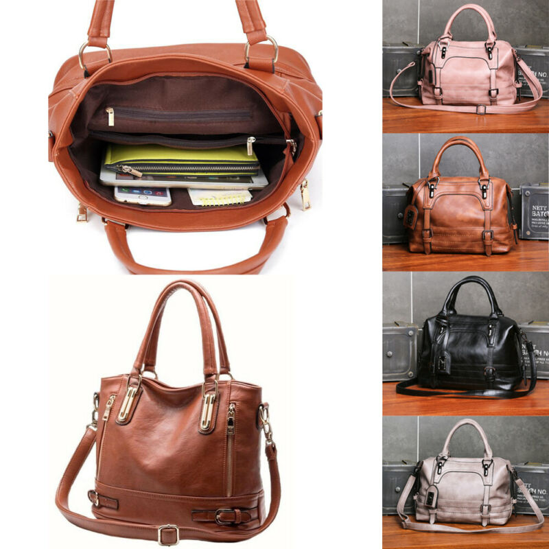 Women Bag Handbag Shoulder Tote Satchel Ladies Retro Messenger Crossbody