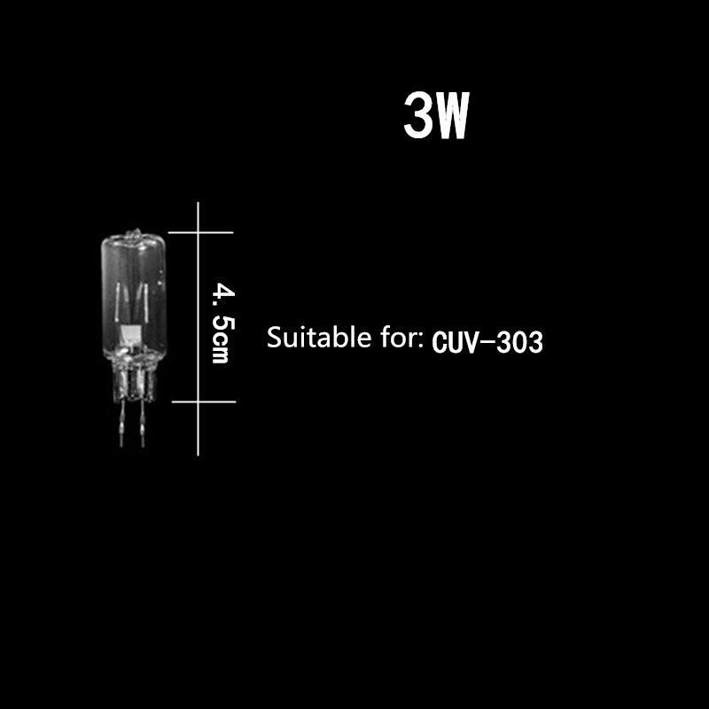 SUNSUN-Lámpara germicida UV para acuario, dispositivo externo para eliminar alage, CUV303, 305, 505, 510: 303 Wick