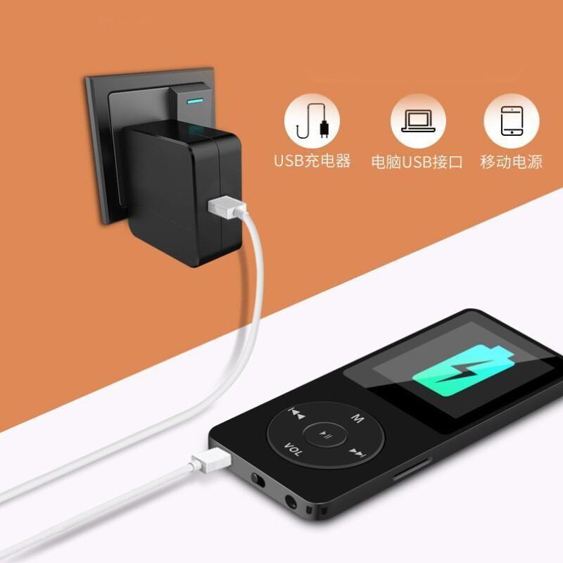 MP4 FM-Karteneinfügung Bluetooth-Player USB-Ladeaufzeichnung Digitaler Bildschirm Walkman Unterstützt FM-Radio E-Book-Aufnahme
