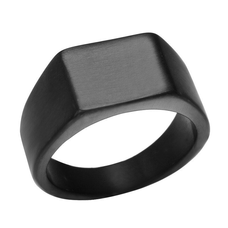 316L Edelstahl Ring Top Qquality Hhigh Poliert Männer der Gold Ring Solide Ritter Hochzeit Hochzeit Schmuck