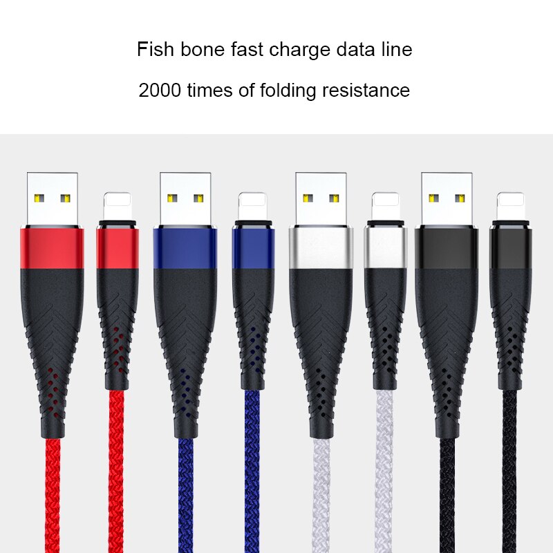 20cm 1m 2m 3m Data USB Charger Cable For iPhone X Xs Max XR 6 s 6s 7 8 Plus 5 5s SE iPad iOS Fast Charging Origin Long Wire Cord