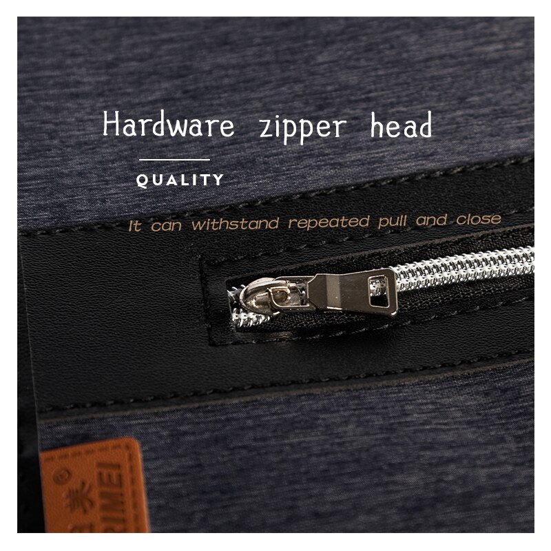 Portable Zipper File Bag Business Office Multi-storey Conference Handbag