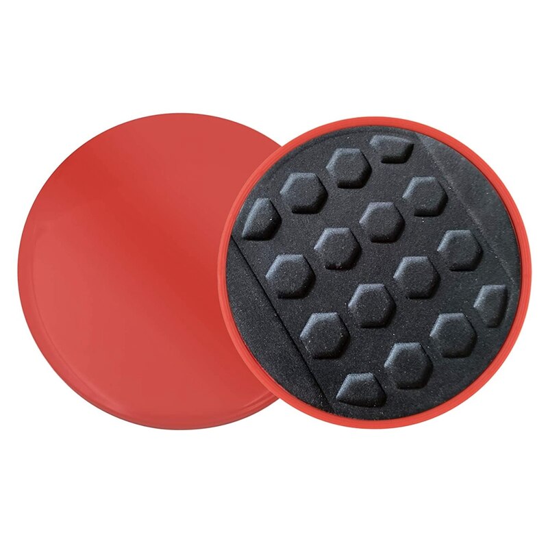 1Pair Gliding Discs Slider Fitness Disc Gliding Discs Core Sliders for Home Gym Workouts Equipment: Beige