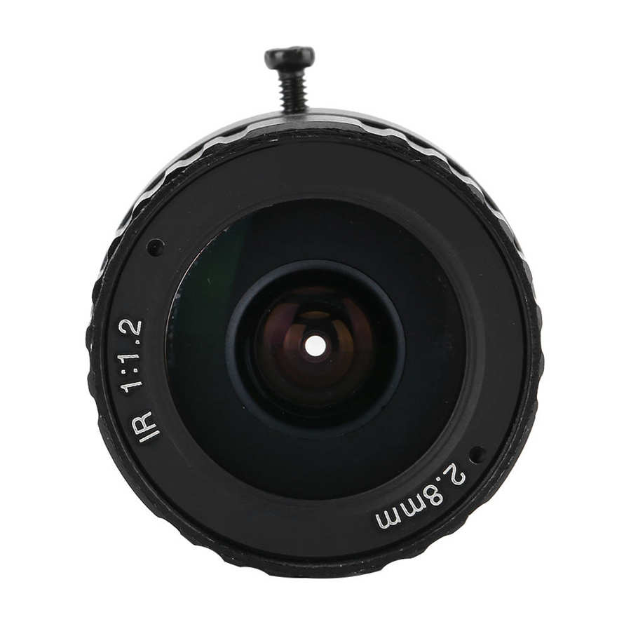 CCTV Camera Lens 2.8mm 3MP F1.2 /2.5 CS Mount Fixed CCTV Lens for Security Surveillance Camera