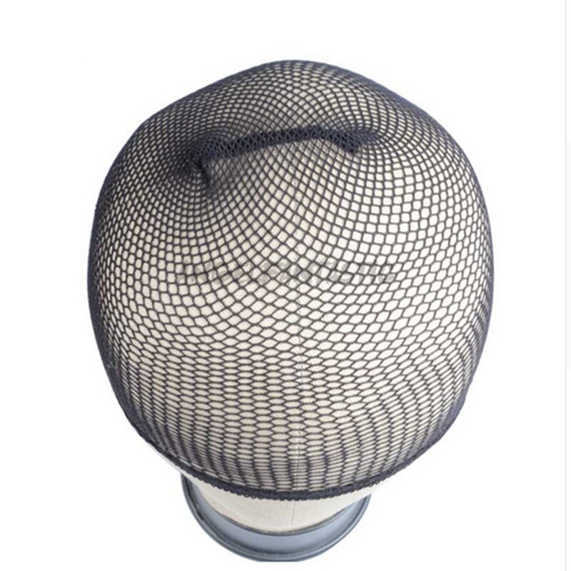 1PC Haarnetjes Mesh Weven Zwart Haar Net Voor Pruik Caps Weven Haarnetjes Open op Een Uiteinden Zwart Haar Accessoires