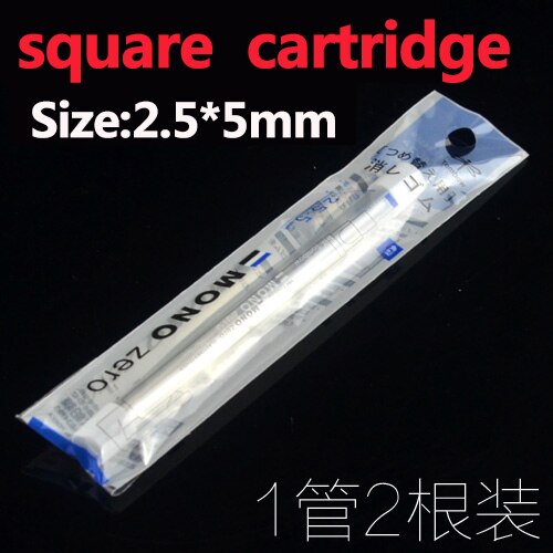 TOMBOW mono Zero Ultrafine Pencil Rubber Perfect Revise Details/Highlight For Manga Round/SquareToe Elastone Eraser: square cartridge