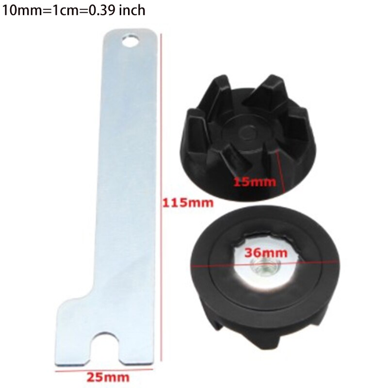 Kitchen Mixer Rubber Coupler Gear Clutch With Removal Tool Replacement Kit for Blender 9704230 Mixing Attachment Whisk
