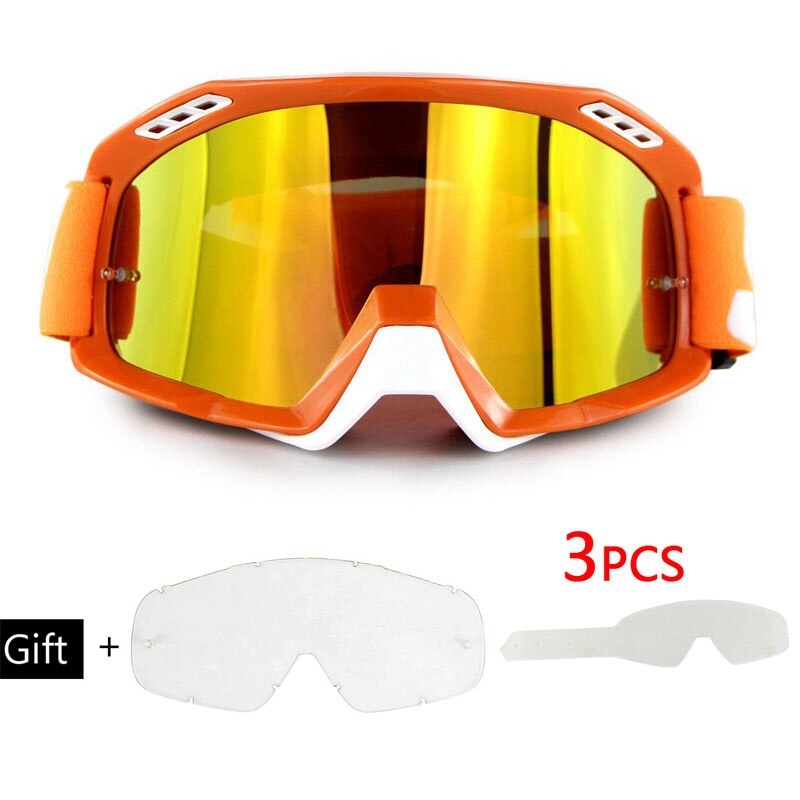 100% Mx Motorcycle Goggles Bril Crossmotor Googles Stofdicht Gafas Winddicht Atv Motocross Bril Sets: D