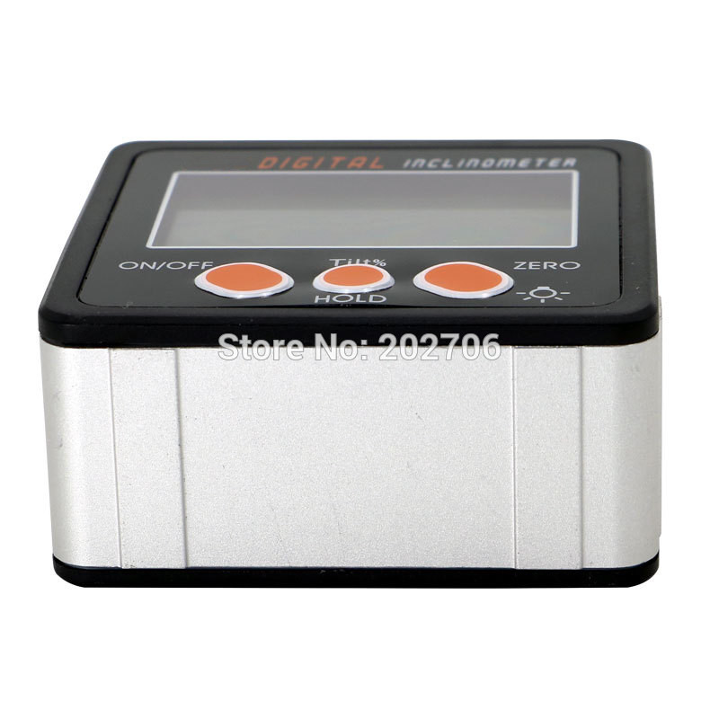 Digital Protractor Inclinometer Level Box Level Measuring Tool Electronic Angle Meter Angle Finder Angle Gauge Magnetic Base