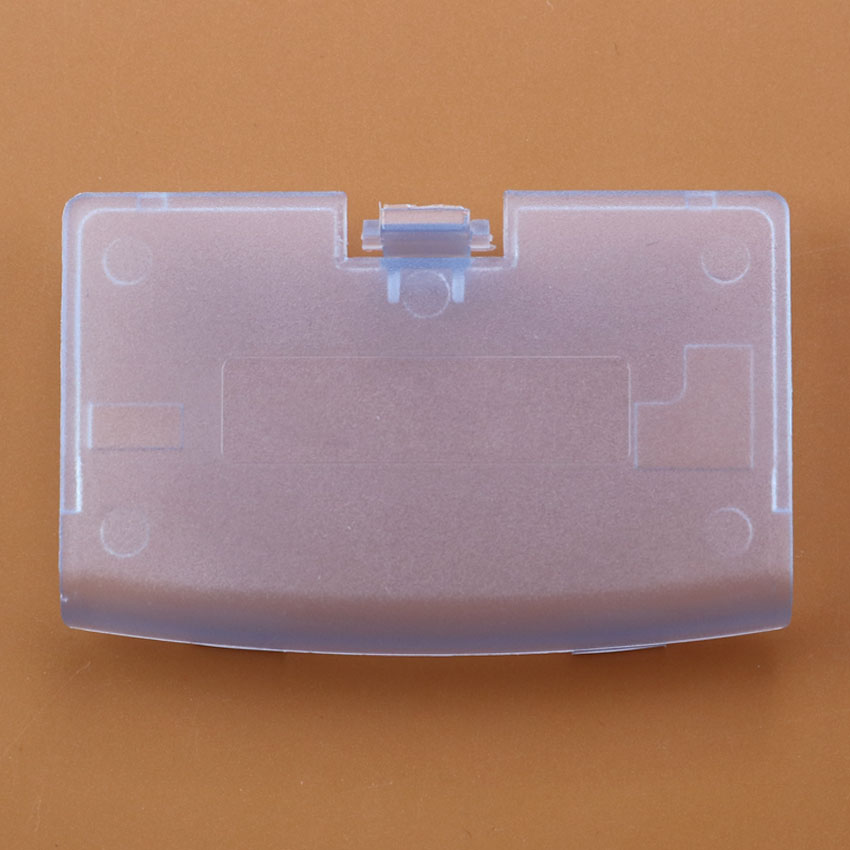 JCD Tapa de batería de plástico de repuesto de 17 colores para Gameboy Advance GBA: Oro
