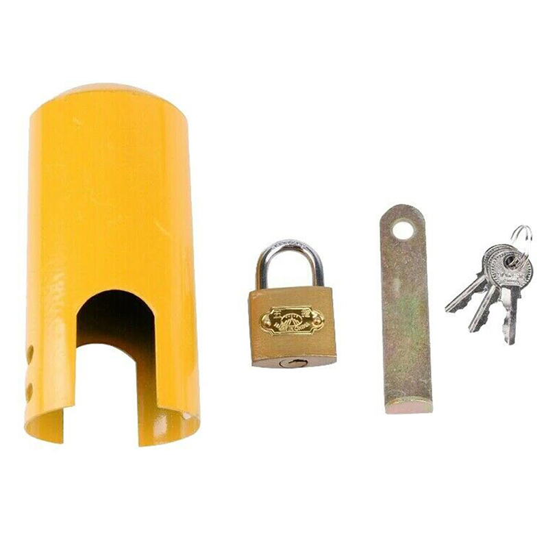 1 Set Outdoor Faucet Lock Tap Outdoor Garden Tap Valve Padlock Protection Improvement Faucet Accessories