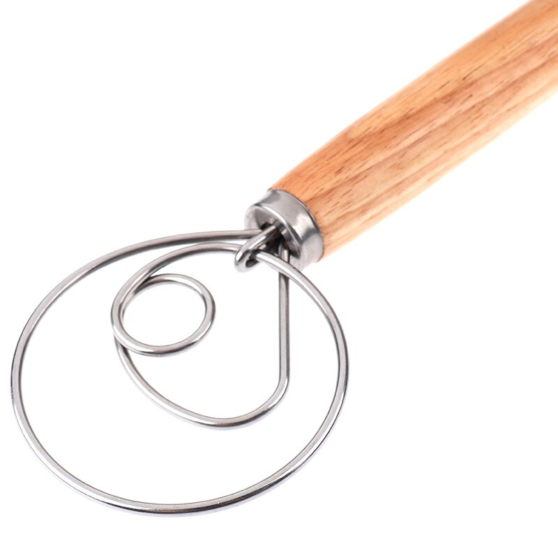 Dansk deg rostfritt stål dansk deg visp bakverk bakverk mixer ägg vispare verktyg för brödtillverkning