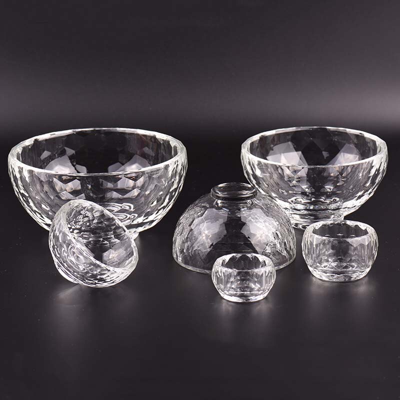 Crystal Slakom Decoratieve Thee Cup Masker Boeddhisme voor Boeddha Kom garen