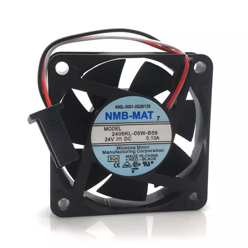 Neuer Lüfter für NMB-MAT 2406kl-05w-b59 Fanuc-Antriebs lüfter 24V 0,13 a A90L-0001-0529/0506/135 60*60*15mm: Gold