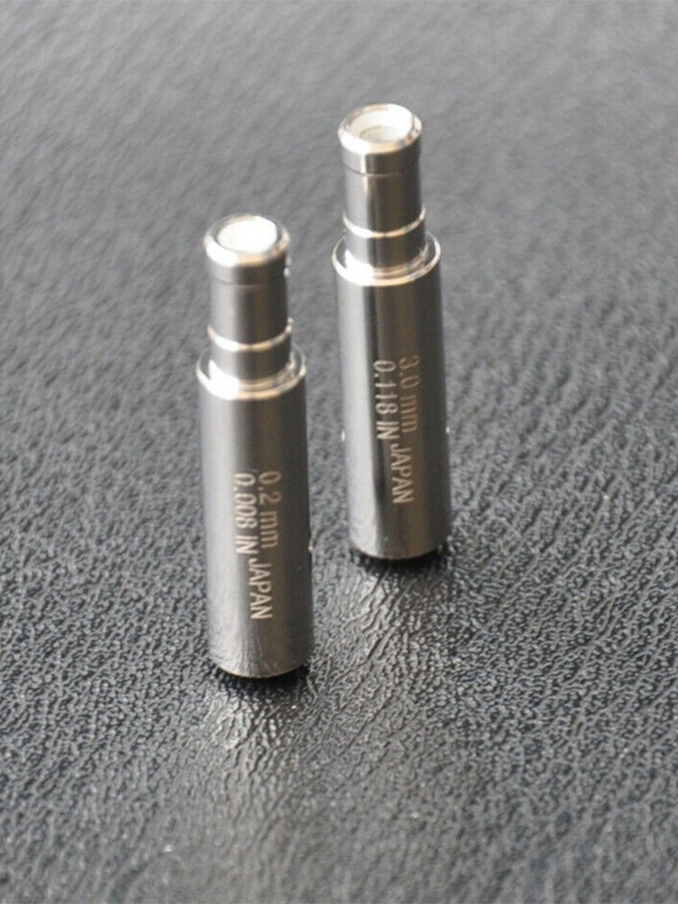 Electric Discharge Machine (EDM) Parts Drill Ceramic Electrode Guide 1.0mm 2PCS