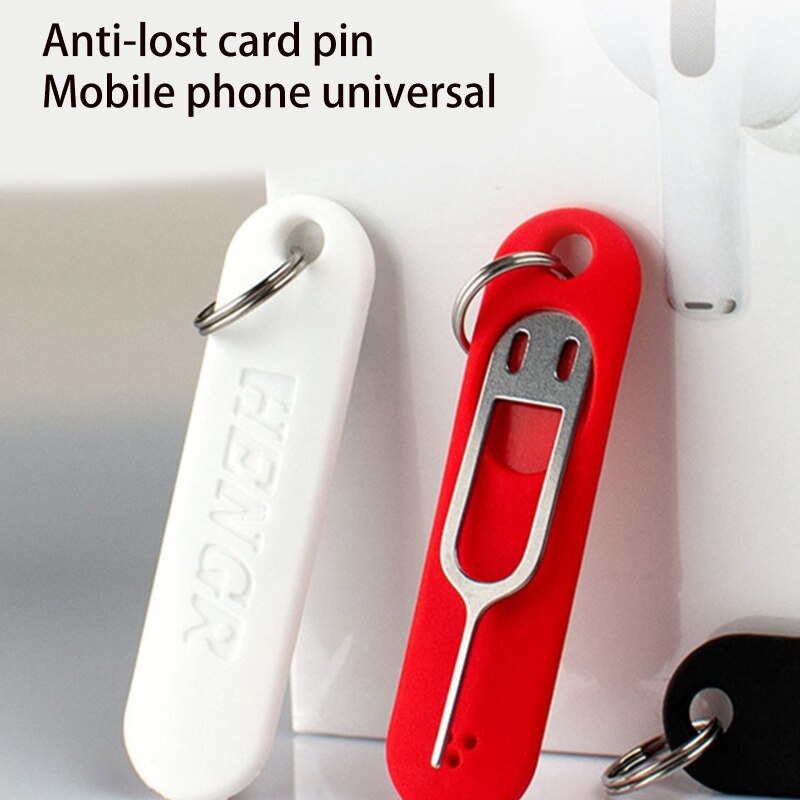 SIM Card Removal Tool- Sim Card Tray Pin Eject Removal Tool with Removable Key Chain Opener Ejector for apple