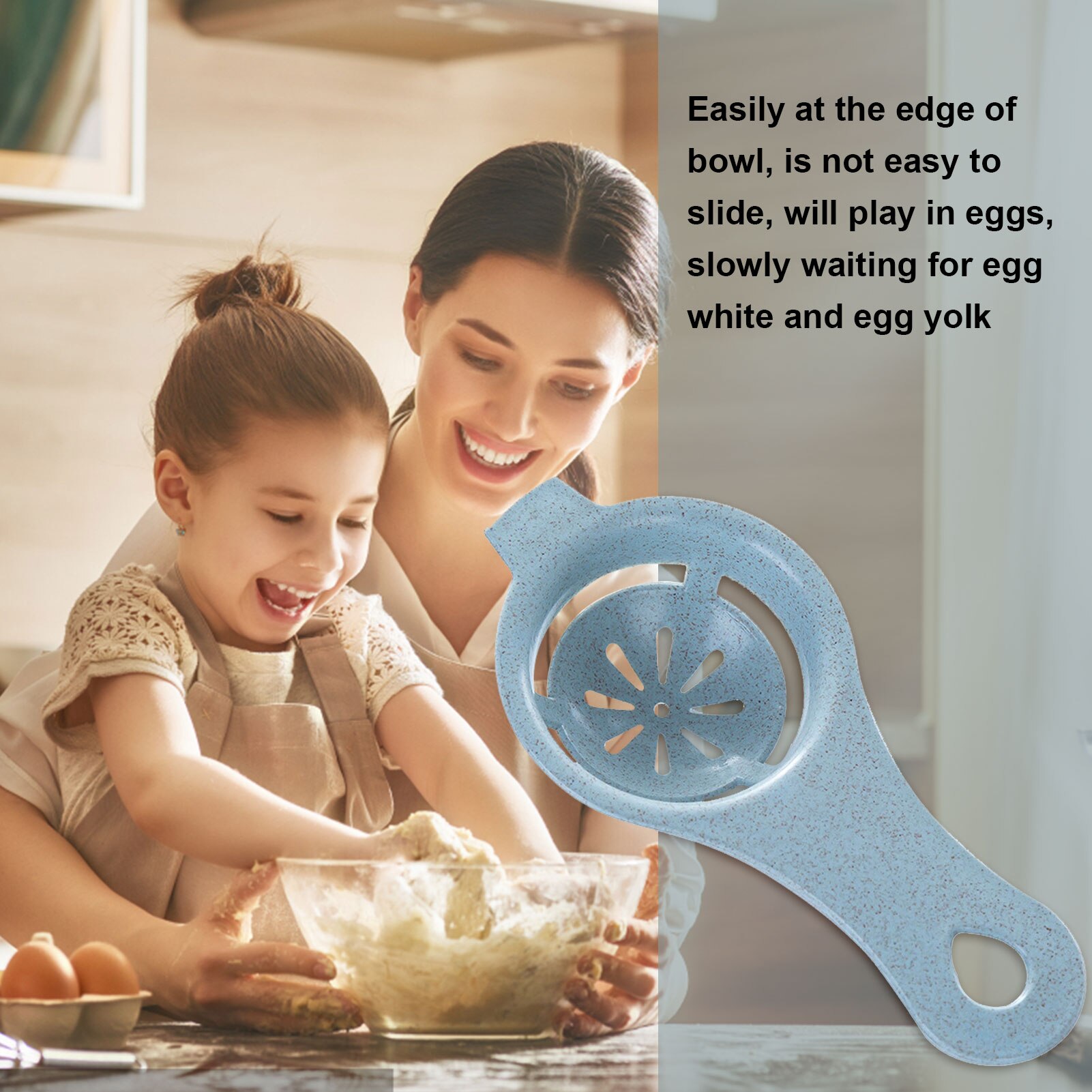 Yolk Separator Egg Separator Tool Egg Separator Easy To Use Egg White And Yolk Separator For Making Cake Egg Custards Baking