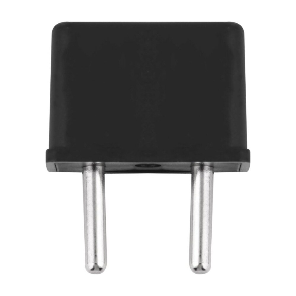 Universal US To EU Plug USA To Europe 220V Travel White Wall AC Power Charger Outlet Adapter Converter 2 Round Socket Pin