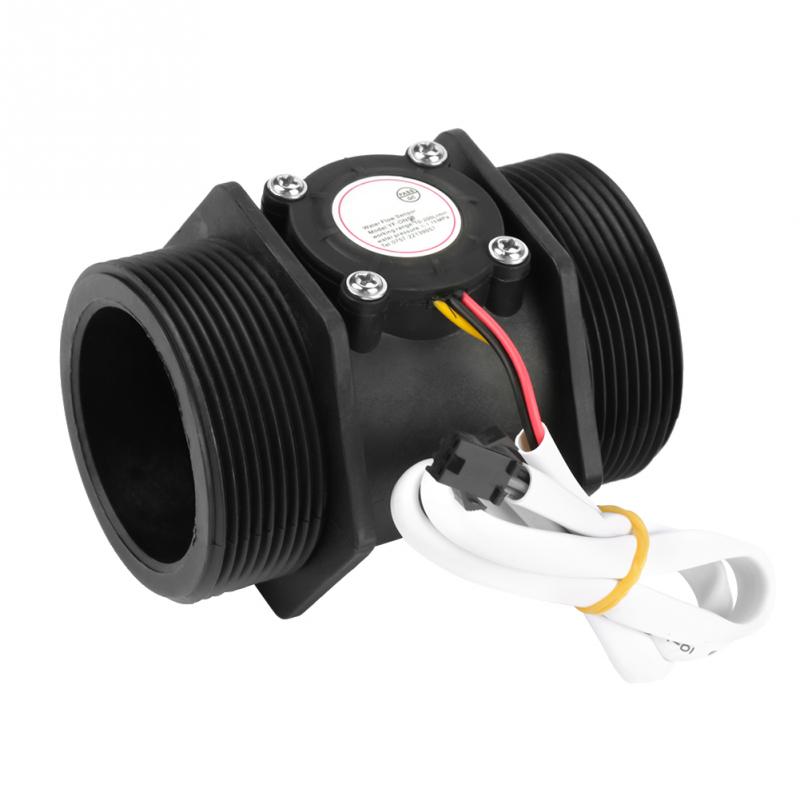 1 pièces DN50 G2 "débitmètre à Turbine débitmètre à Hall de débit d'eau interrupteur compteur pour chauffe-eau pour contrôle de débit de liquide