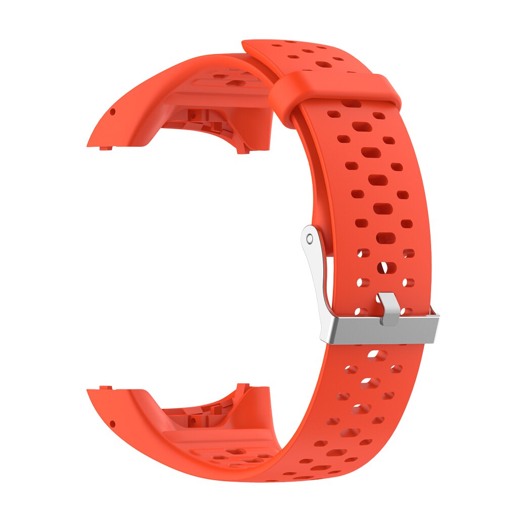 Bracelet en Silicone respirant pour M400 M430 montre intelligente Bracelet de montre Bracelet de remplacement pour Polar M400 M430 GPS: E