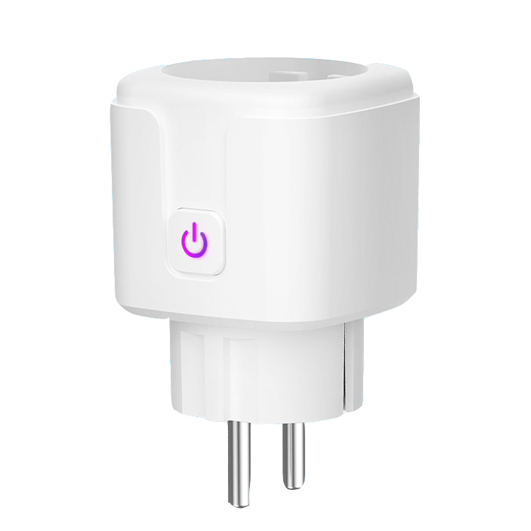 Wifi smart plug eu us uk adapter trådløs fjernbetjening stemmestyring strøm energi monitor stikkontakt timer stik til alexa google home: 16a eu-stik