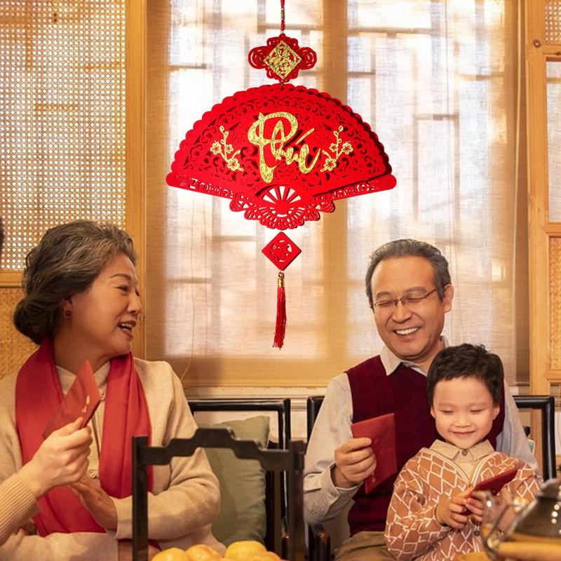 Vietnamese Year Decorations Red Year Home Decoration Spring Festival Decorations Unique Decorative Ornaments Lucky