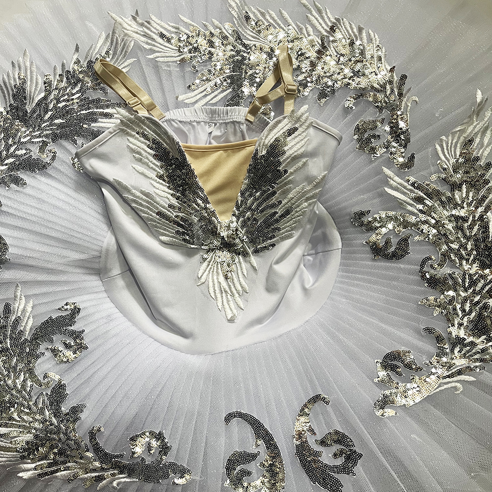 Klassisk ballet tutu voksne børn hvid svanesø pandekage tutu ballerina fest dans kostume ballet kjole piger kvinder