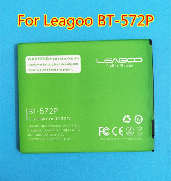 Azk 3500Mah 100% BT-572P Batterij Voor Leagoo M8 M8 Pro Mobiele Telefoon In Voorraad