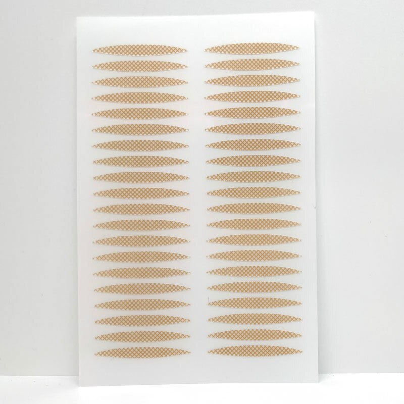 1 Vel Grote Ogen Make Up Ooglid Sticker Dubbele Vouw Zelfklevende Ooglid Tape Stickers S/L Make Clear beige Onzichtbare Tool L2