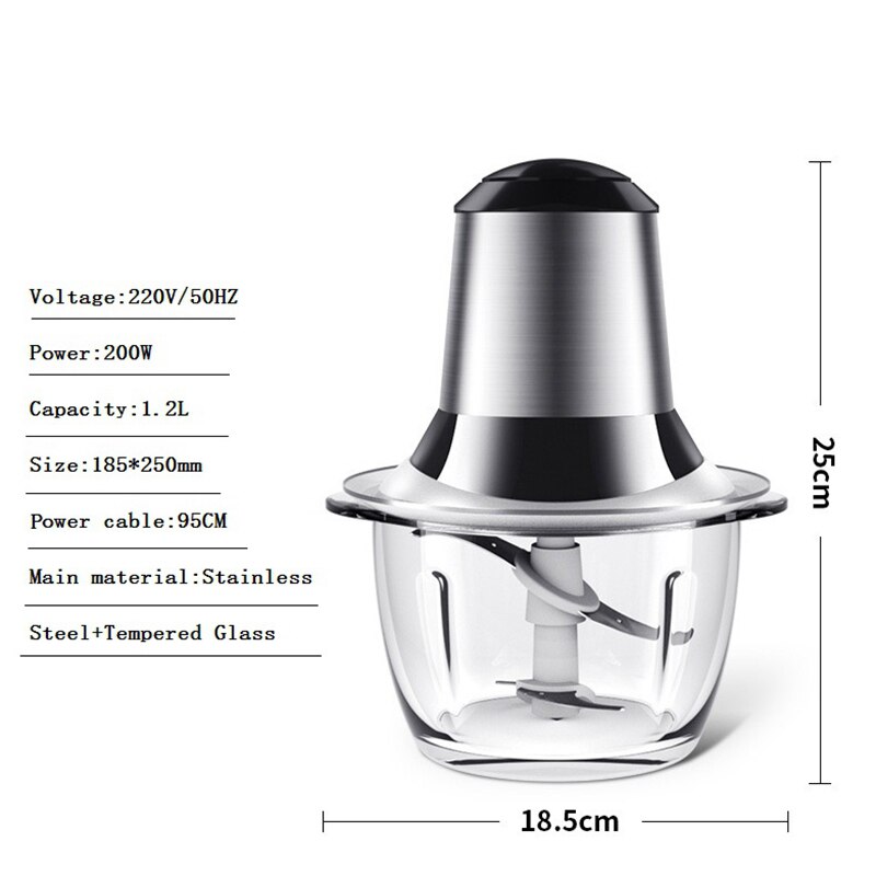 Himoskwa 1.2L Multifunctionele Vleesmolen 220V Keu... – Grandado
