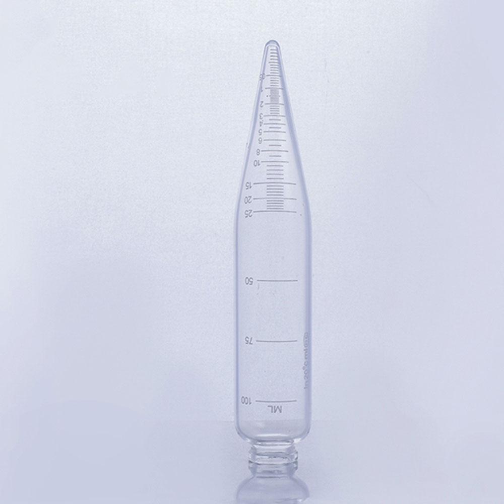 1pc 100ml Glas afgestudeerd centrifugebuis glazen cilinder lab supplies