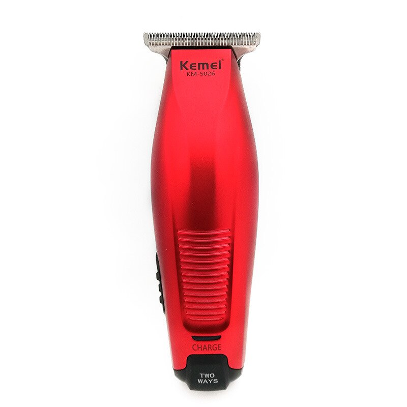Kemei Professionele Elektrische Tondeuse KM-5026 Oplaadbare Kapsel Machine voor Man Waterdichte Draadloze Tondeuse 100-240 V