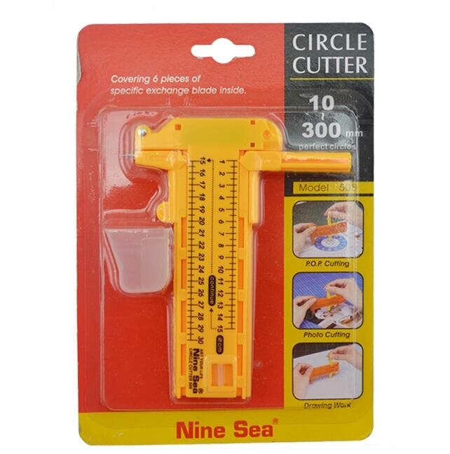 Compasses Knife Circular Knife Round Circle Cutter Cut round knife Diameter 30cm No.508: Default Title